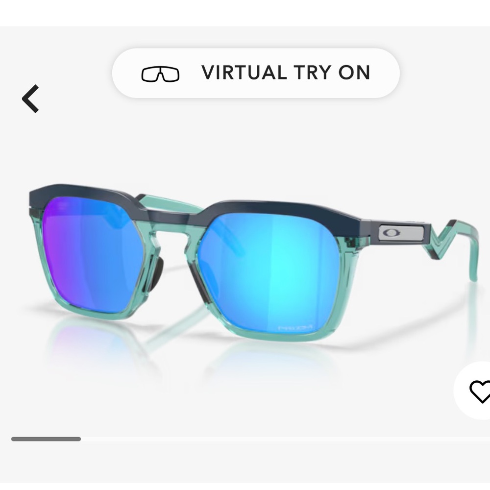 New Oakley Prizm sunglasses with blue frame